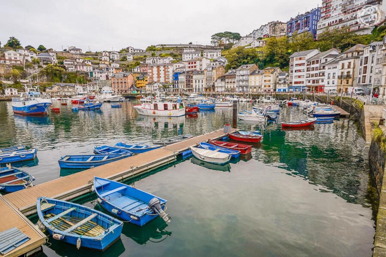 Room In Lodge - Double And Single Room - Pension Oria 2 Luarca Buitenkant foto